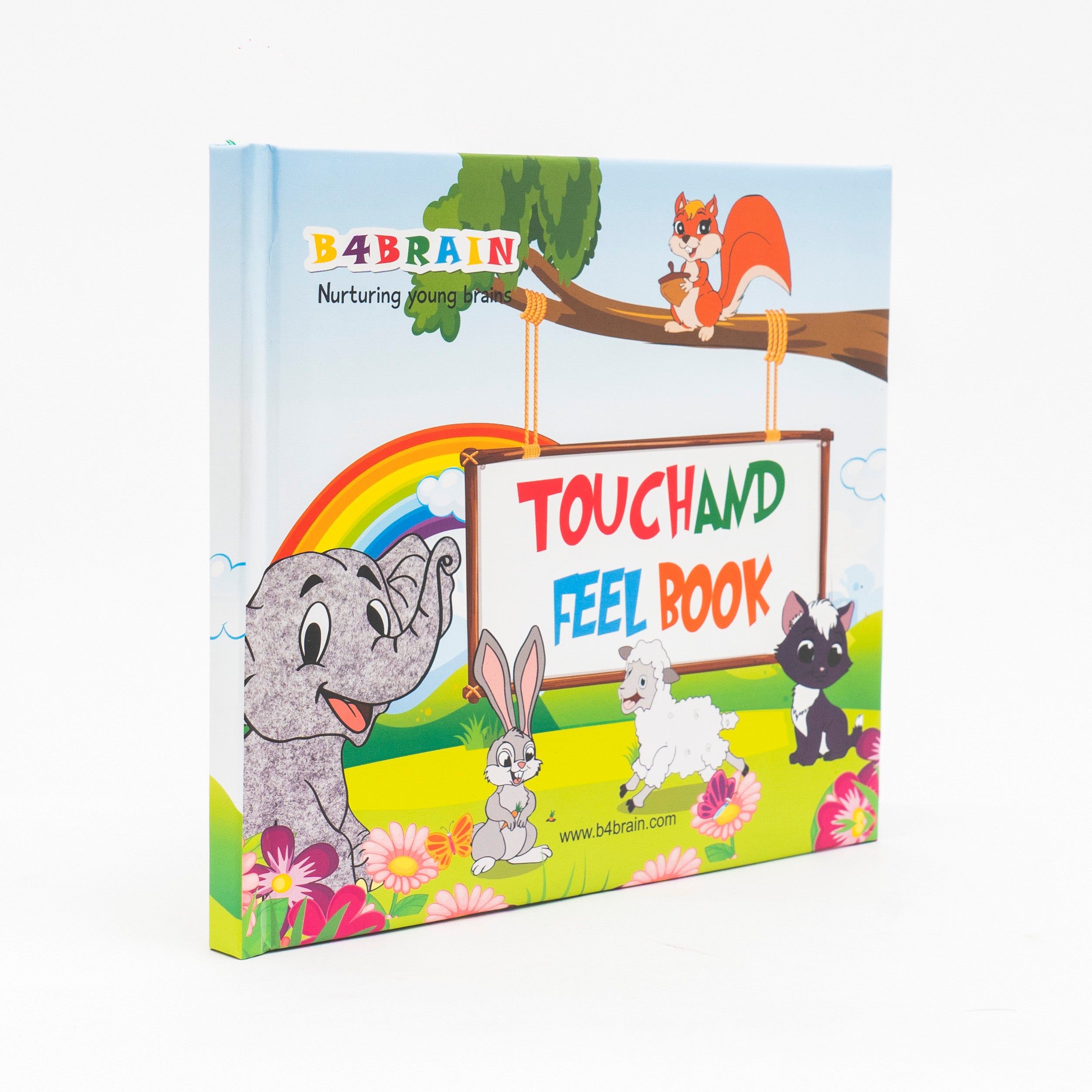 Touch and feel book For babies 7-9 month - B4brain