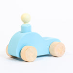 Wooden Car with Peg Doll Toy 0-1 year - B4brain