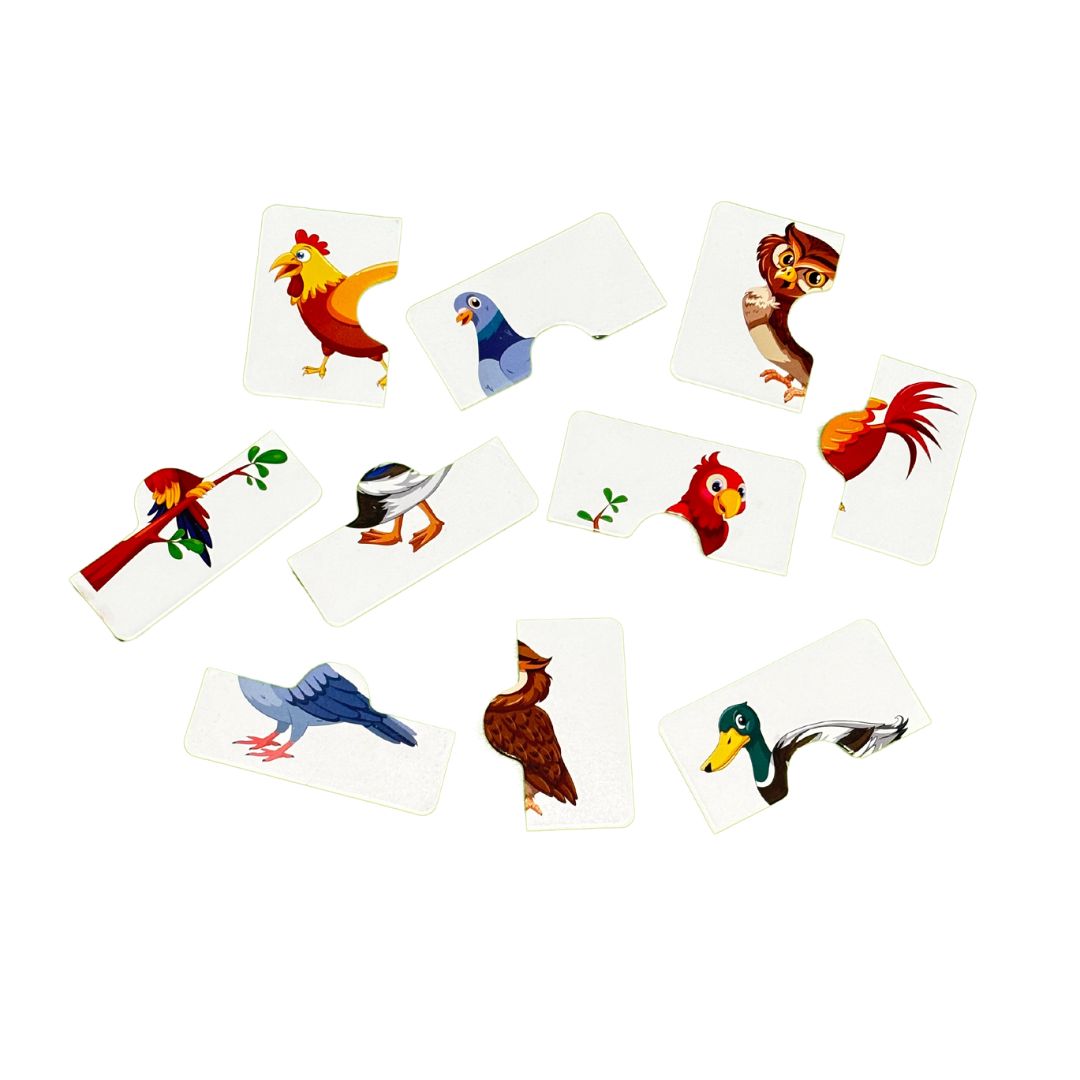 Birds two puzzle card - B4brain