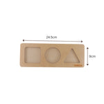 wooden shape puzzle 1-2 years - B4brain