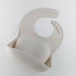 10 Months + Feeding Set of Silicone Plate With Fork, Spoon And Silicon Bib | Silicone Feeding Essentials - B4brain