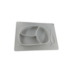 Silicone Rabbit Finger Eating Plate For Baby | Baby Self Feeding Essentials - B4brain