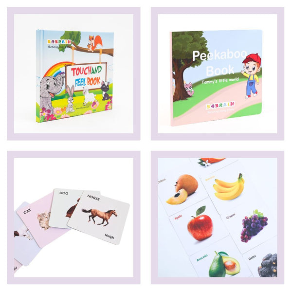Best Baby Flashcards & Books For 1year Olds B4brain
