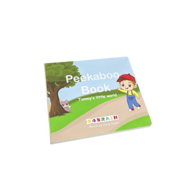 Peekaboo Book For babies 0-1 year for brain development designed by Experts