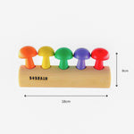 Mushroom Peg board 1-2 years - B4brain
