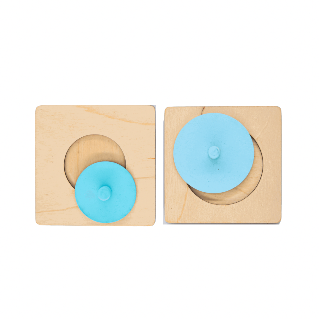 Circle wooden Puzzles Educational Toys