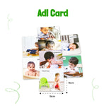 B4BRAIN MY FIRST FLASHCARDS FOR EARLY LEARNING AND EDUCATION-FRUIT AND COLOR CARDS ,ADL CARDS