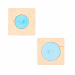 Circle wooden Puzzles Educational Toys