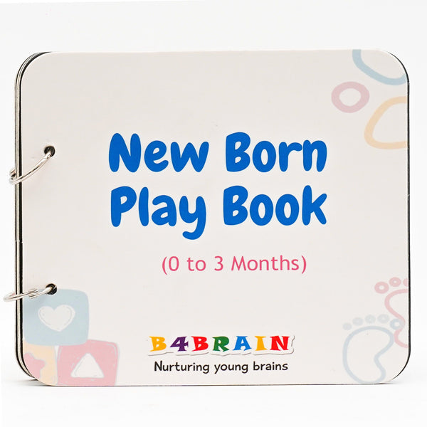 Newborn Baby Book 0-3 months For babies brain development designed by Experts