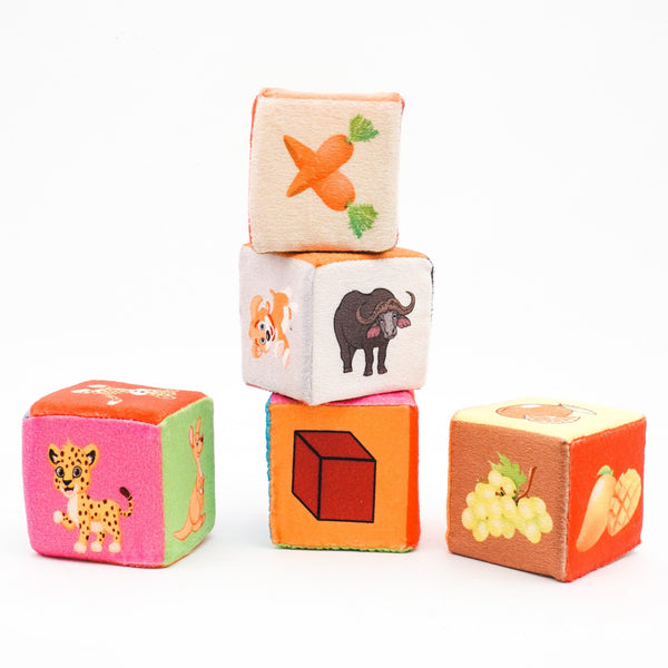 Soft blocks For babies 0-1 year for brain development designed by Experts