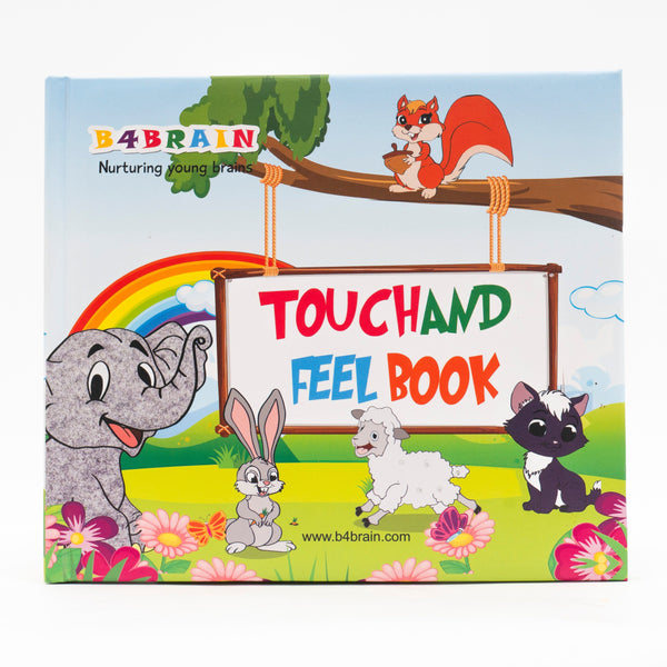 Touch and feel book For babies 0-1 year for brain development designed by Experts