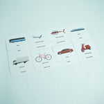 Vehicle matching cards for babies 1-2 year - B4brain