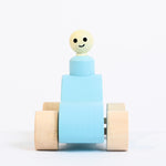 Wooden Car with Peg Doll Toy 0-1 year - B4brain