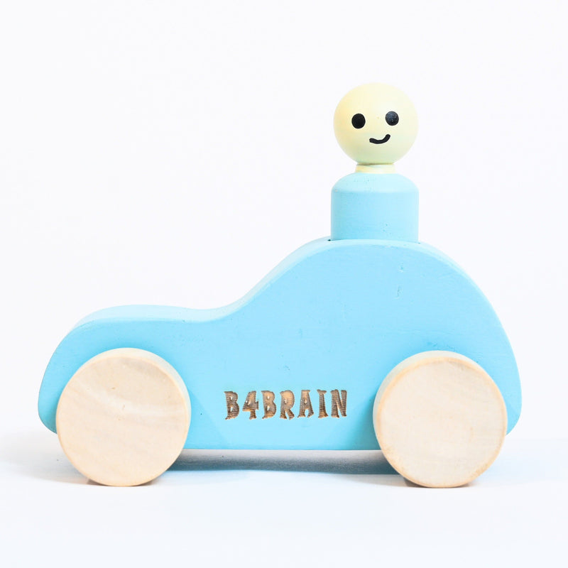 Wooden Car with Peg Doll Toy | Brain Development Toys For Babies