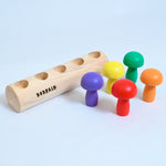 Mushroom Peg board 1-2 years - B4brain