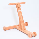 B4brain traditional scientific wooden push Walker Toys for kids