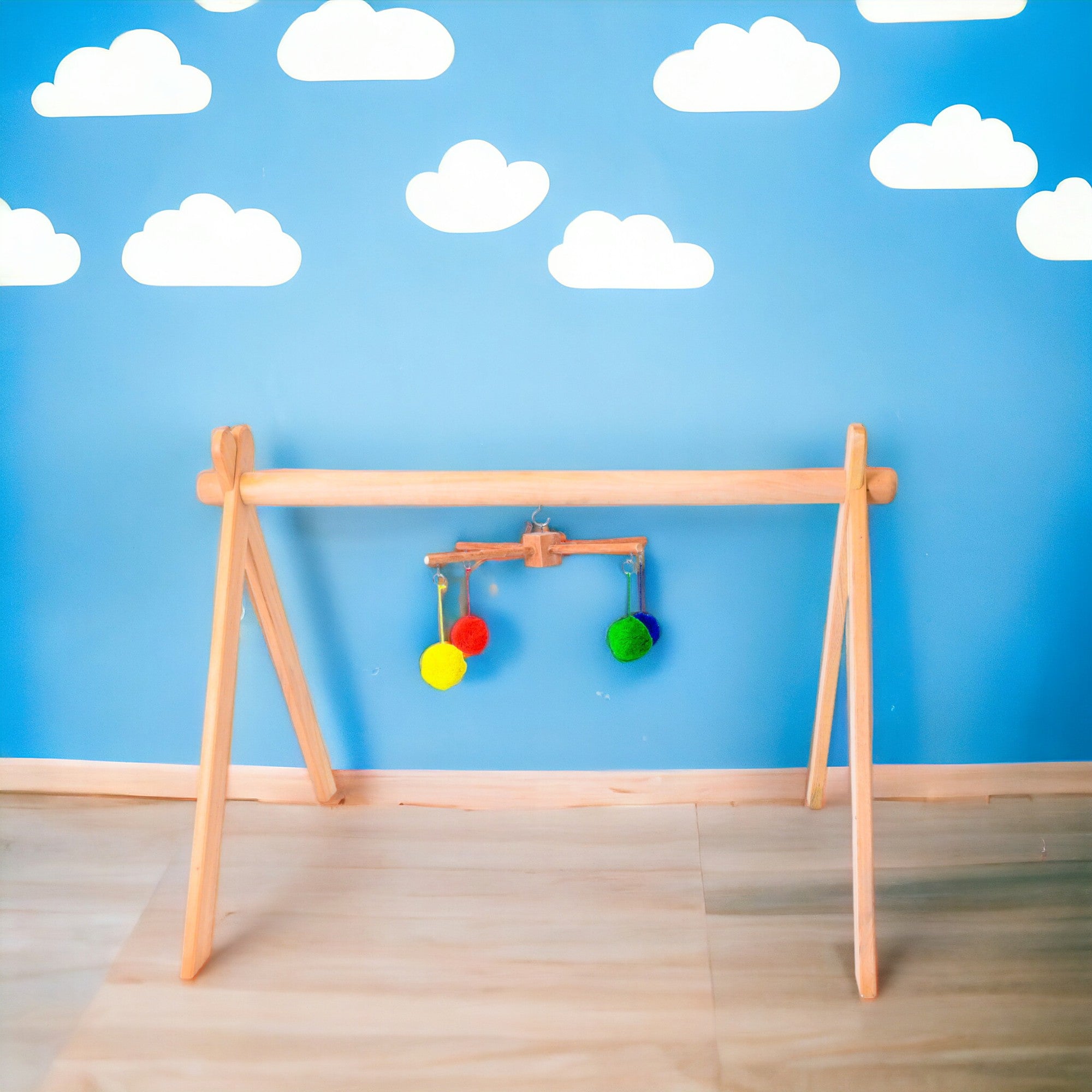 Activity Gym +3 Mobiles with Hanger For Newborn Baby