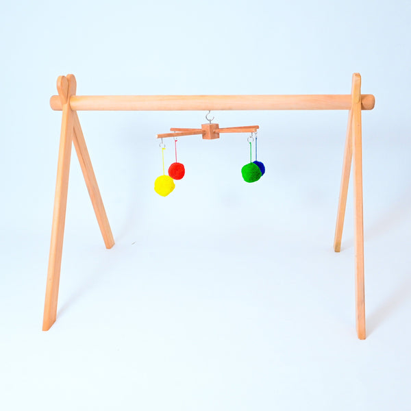 Activity Gym +3 Mobiles with Hanger For Newborn Baby (0-3 months)