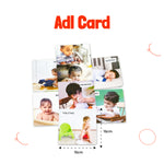 B4BRAIN ADL CARDS,FACE CARDS & Rainbow coloured flashcard FOR BRAIN BOOSTERS & NON TEARABLE FLASHCARD SET |0-3 YEARS| EARLY LEARNING MONTESSORI EDUCATION TOY FOR INFANT & TODDLERS |LAMINATED |WATERPROOF|GIFT SET