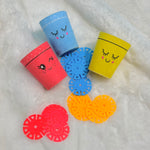 3 Pots With Flowers - B4brain infant products