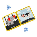 B4BRAIN NEWBORN BABY BOOK& BOARD BOOK IN THE JUNGLE-ENGLISH