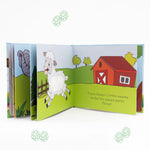 B4BRAIN TOUCH AND FEEL BOOK& PEEKABOO BOARD BOOK-ENGLISH