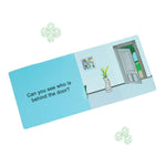 B4BRAIN TOUCH AND FEEL BOOK& PEEKABOO BOARD BOOK-ENGLISH