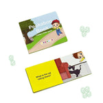 B4BRAIN TOUCH AND FEEL BOOK& PEEKABOO BOARD BOOK-ENGLISH