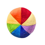 Soft Toys for Newborns: Rainbow Soft Ball, plush stuffed toys, plush stuffed toy, soft toys online, newborn rattle toys, newborn rattle, rattle toys, educational toys"