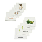 Green flash cards and Identical flash cards For 7-9 month - B4brain