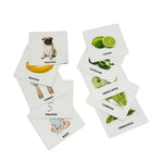 Green flash cards and Identical flash cards For 7-9 month - B4brain