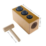 Wooden Hammer toy 0-2 year - B4brain