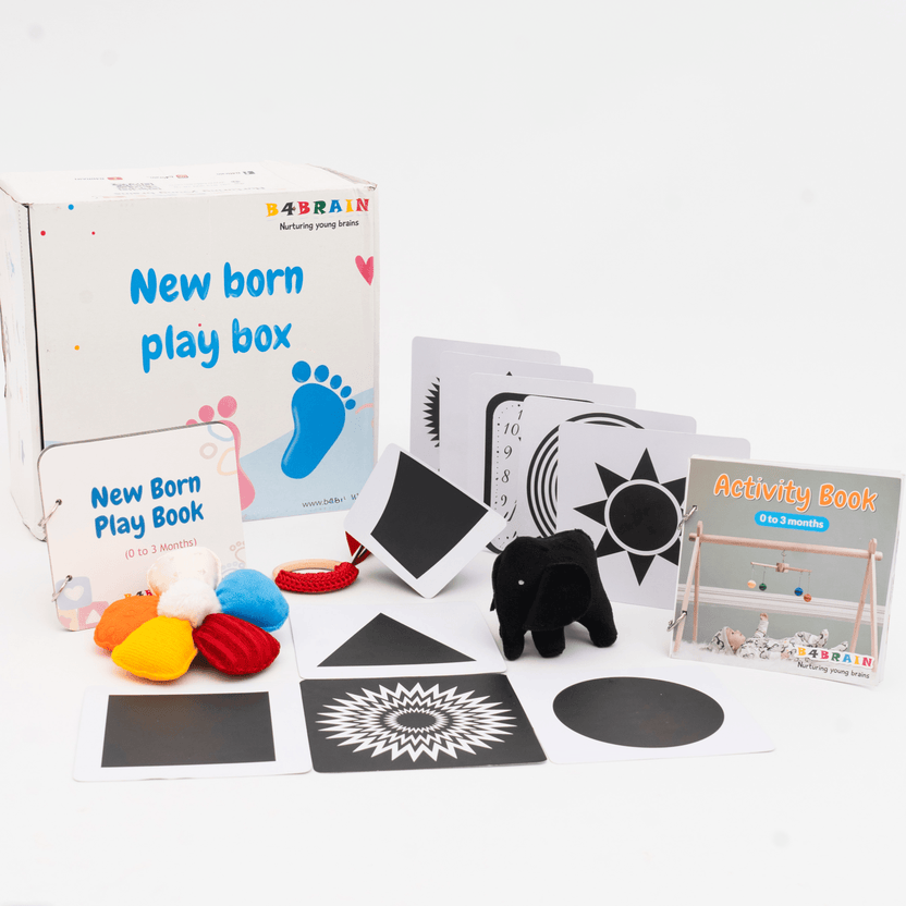 Best Baby Flashcards &amp; Books | Newborn Cards 0-3 Months Babies – B4brain