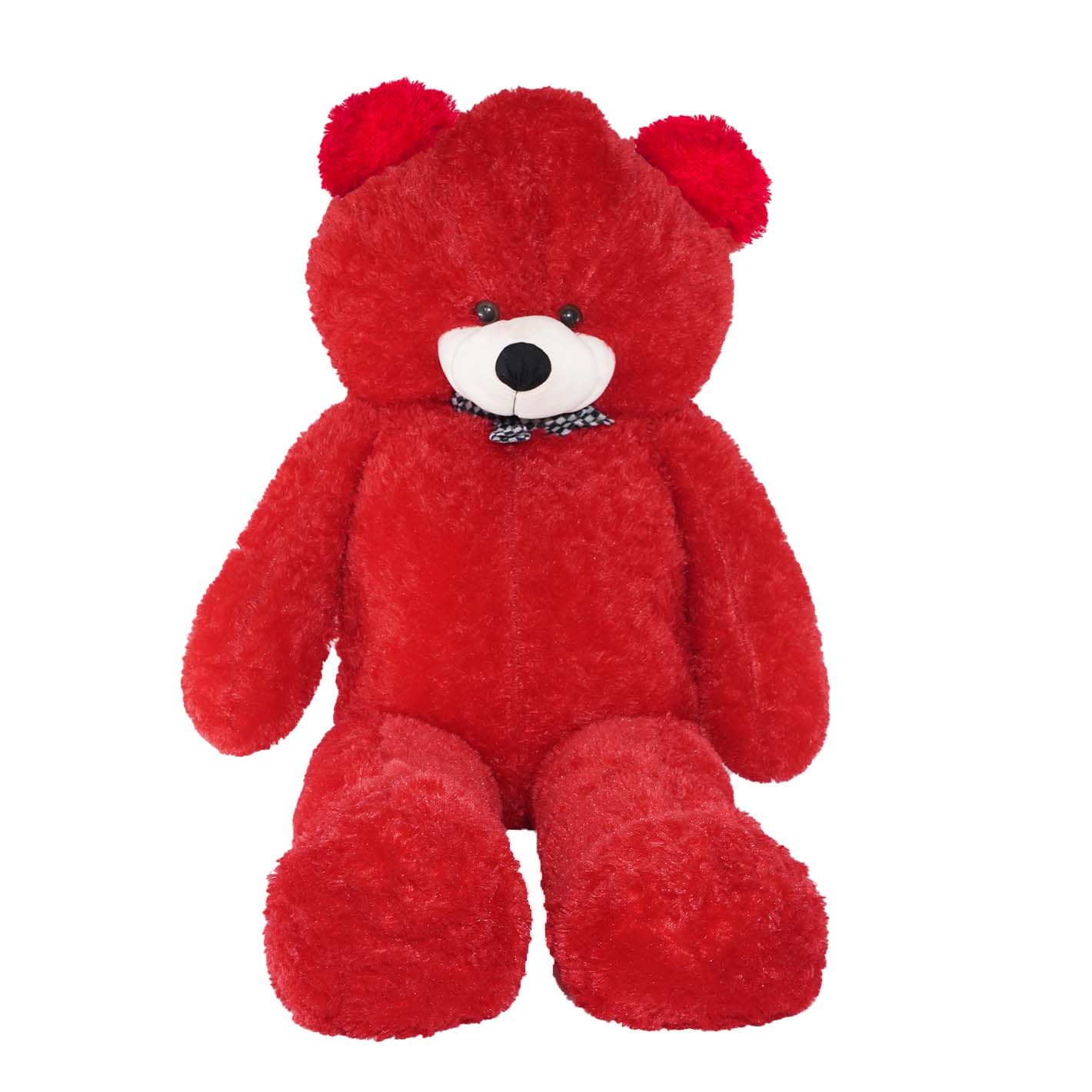 B4BRAIN SOFT TOYS Teddy Bear 5 feet for Girls, Soft Toys for Kids, Birthday Gift for Girls,Wife, Girlfriend, Husband(RED , 5 feet)