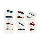 Vehicle matching cards for babies 1-2 year - B4brain