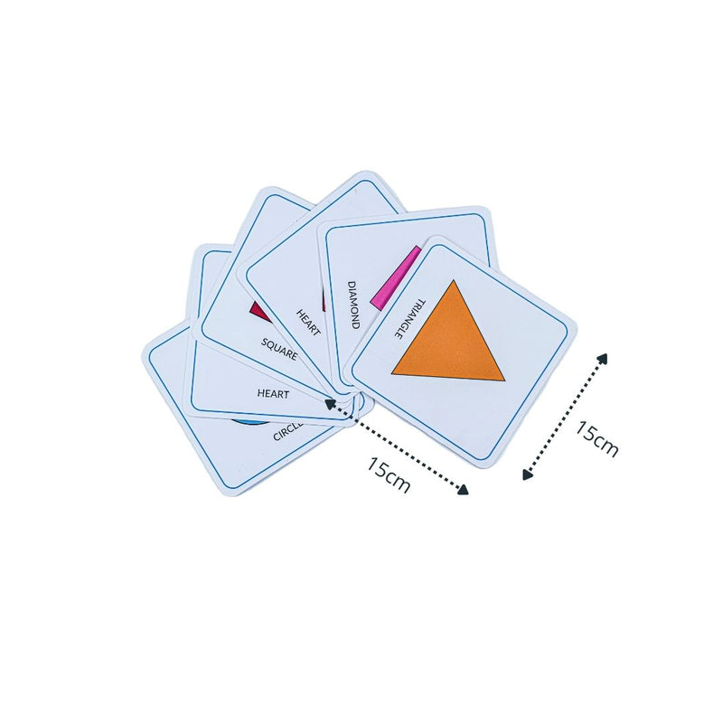 Shape Cards And Pet Animal Cards For babies 0-1 year for brain development designed by Experts
