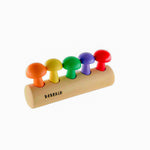 Mushroom Peg board 1-2 years - B4brain