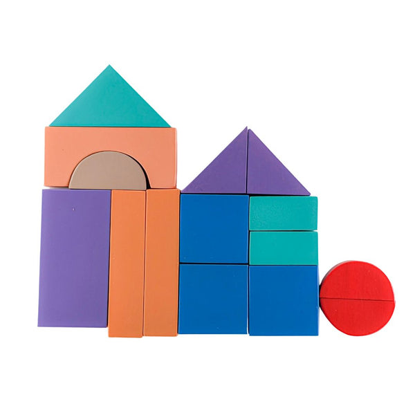 Wooden building blocks For babies 1-2 year for brain development designed by Experts