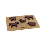 Wooden Animals puzzles 1-2 years - B4brain