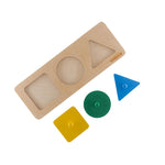 wooden shape puzzle 1-2 years - B4brain