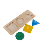 wooden shape puzzle 1-2 years - B4brain