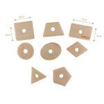 Wooden lacing shape 1-2 years - B4brain