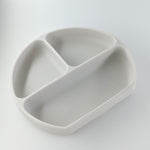 10 Months + Feeding Set of Silicone Plate With Fork, Spoon And Silicon Bib | Silicone Feeding Essentials - B4brain