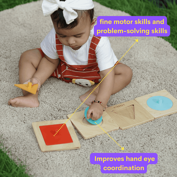 First wooden Puzzles Educational Brain Development Toys