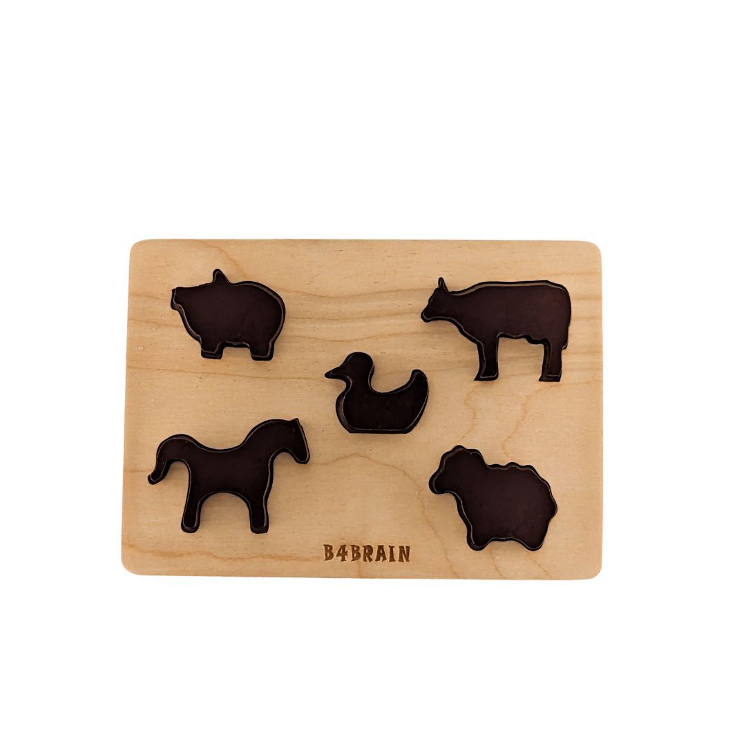 Wooden Animals puzzles