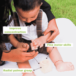 Pincer and Palmar Grasp For babies 0-1 year for brain development designed by Experts - B4brain
