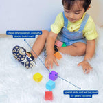 Educational toys for babies: Wooden first blocks - designed by Experts