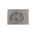 Silicone Rabbit Finger Eating Plate For Baby | Baby Self Feeding Essentials - B4brain